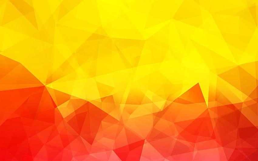 3 Orange und Gelb, Rot und Gelb HD-Hintergrundbild
