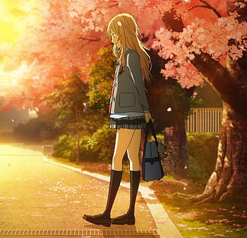 Download wallpaper summer, spring, tie, art, students, Shigatsu wa Kimi no  Uso, Your April lie, Aya Takano, section other in resolution 1080x960