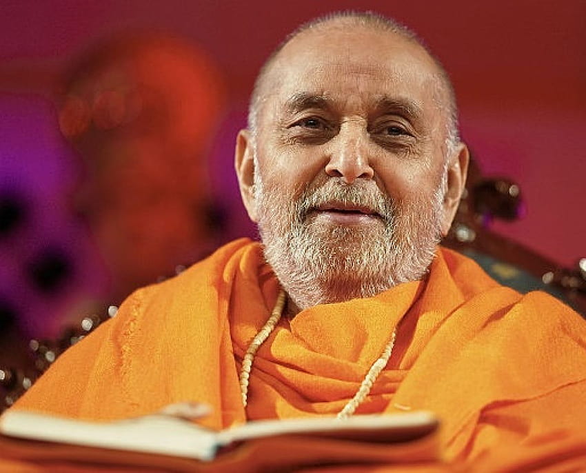 Necrologio: Pramukh Swami Maharaj Sfondo HD