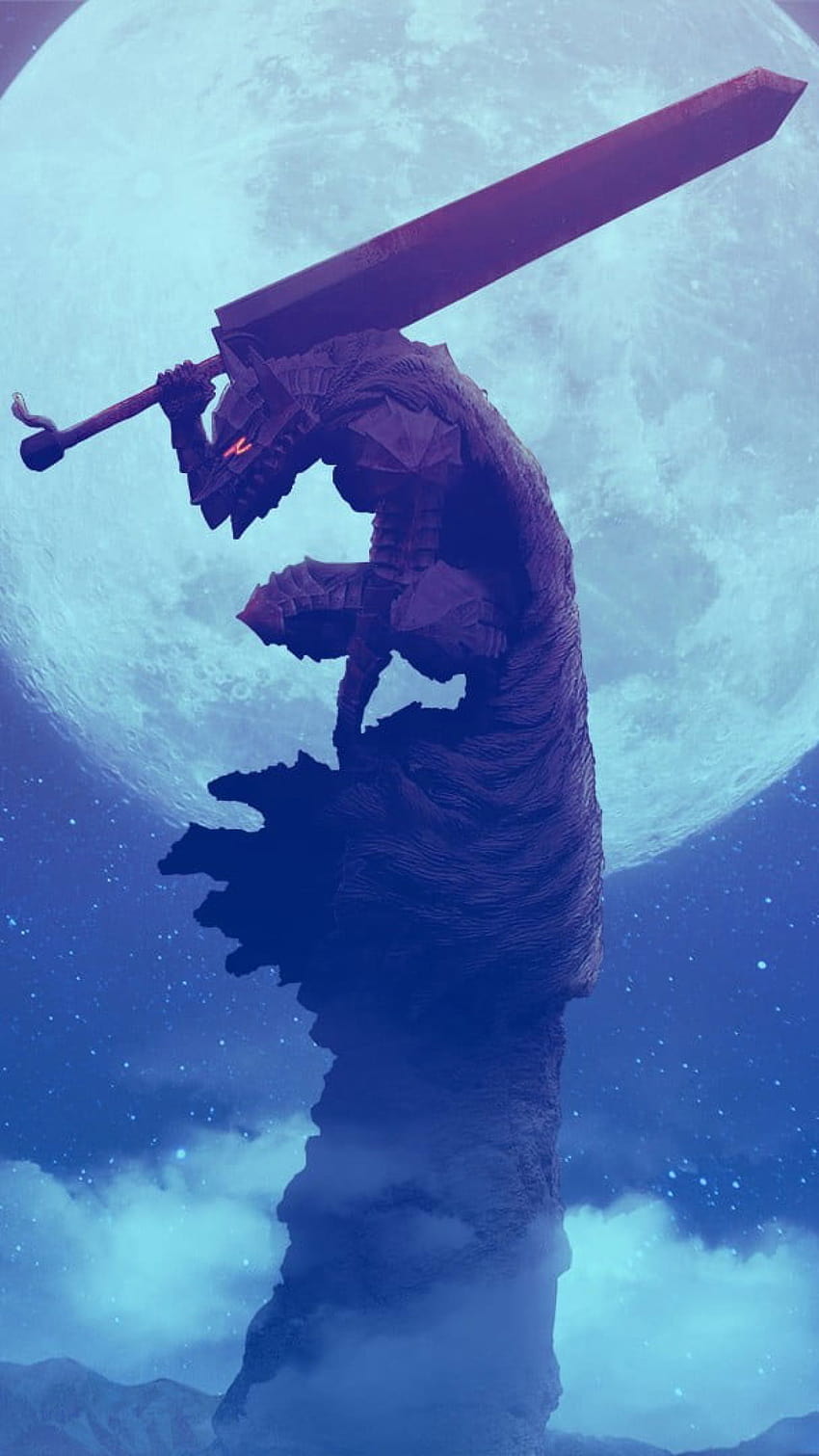 Wolf Holding Sword Anime , Berserk • For You, berserk mobile HD phone wallpaper