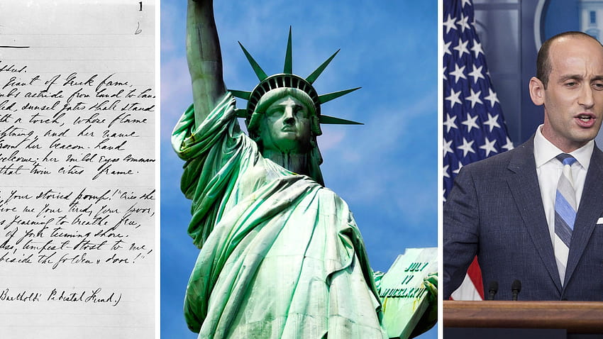 What Stephen Miller Gets WRONG With His Comments About the Statue of Liberty Poem HD wallpaper