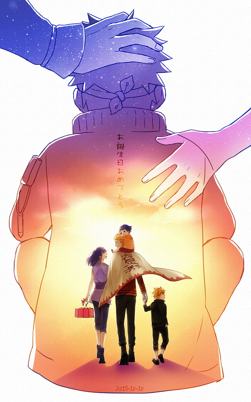 Familie Uzumaki, Naruto Ästhetik Minato HD-Handy-Hintergrundbild