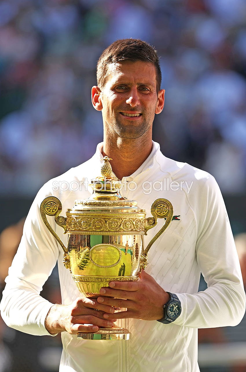 Novak Djokovic Sérvia Campeão de Wimbledon 2022, Novak Djokovic Campeão de Wimbledon 2022 Papel de parede de celular HD