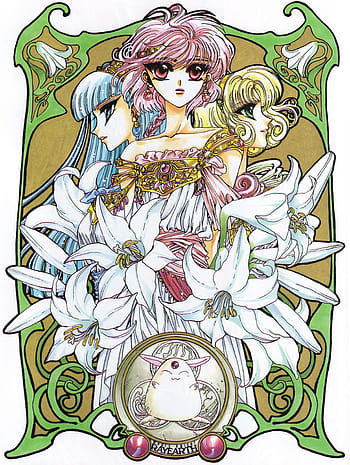 Our wallpaper calendar for June - Magic Knight Rayearth
