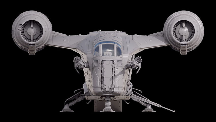 Gigantic Star Wars The Vintage Razor Crest Ship Might Not Fit on Your Desk – TechEBlog HD wallpaper