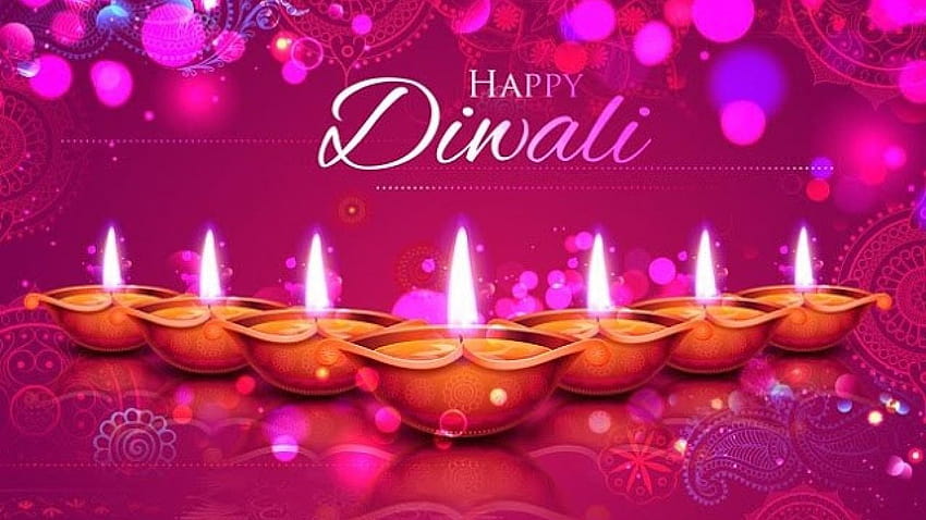 Happy Diwali/Deepawali Wishes 2019 em inglês, happy diwali 2019 papel de parede HD
