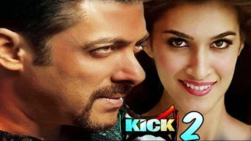Salman Khan spielt mit Kriti Sanon eine Romanze in Kick 2, Sher Khan Salman Khan Film HD-Hintergrundbild