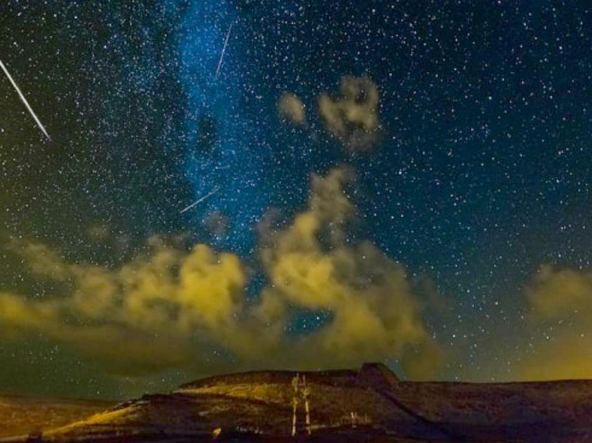 Jak zobaczyć deszcz meteorów Perseid latem 2019 r., Perseid deszcz meteorów 2019 r. Tapeta HD