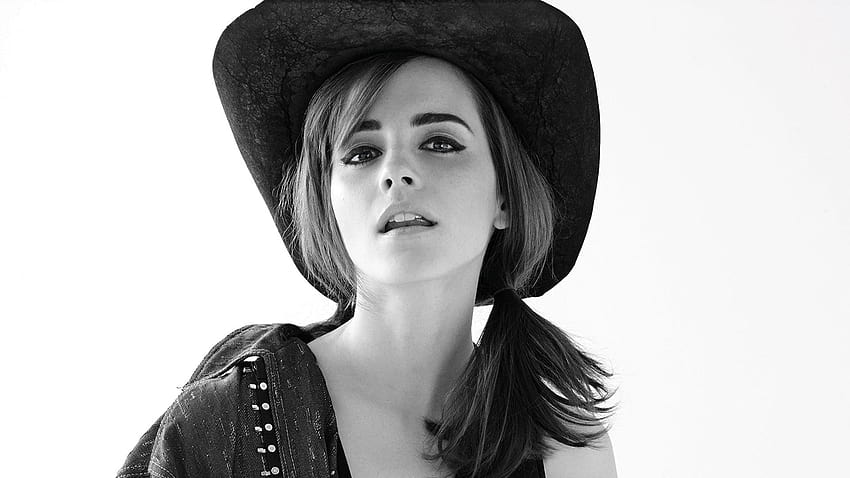 Chapéu de cowboy Emma Watson 65486 1920x x papel de parede HD