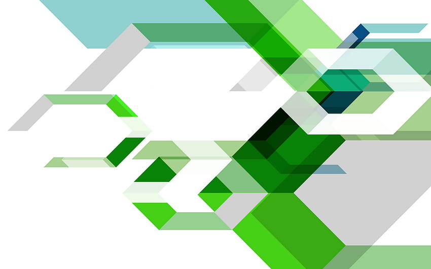 Abstract Vector, green vector HD wallpaper