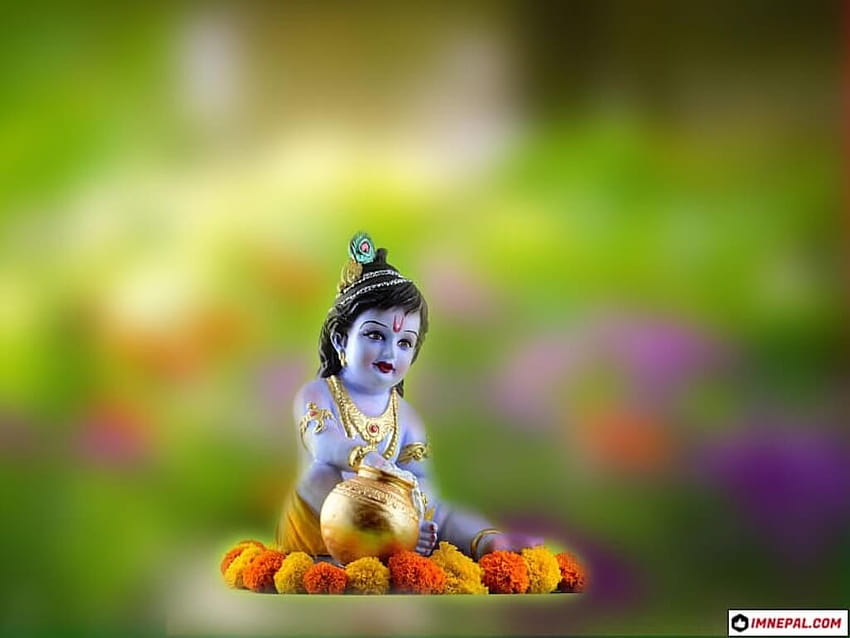 Lord Krishna, sky, Kurukshetra, HD phone wallpaper | Peakpx