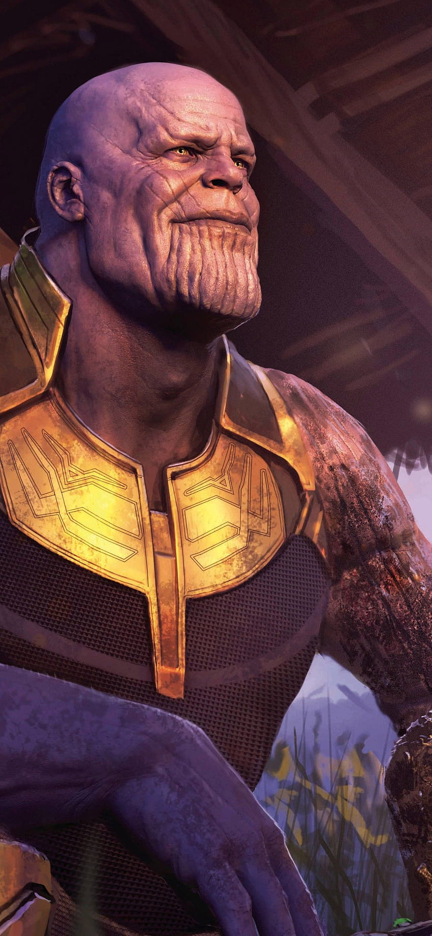 Thanos , Avengers: Infinity War, , Graphics CGI, infinity gauntlet iphone HD phone wallpaper