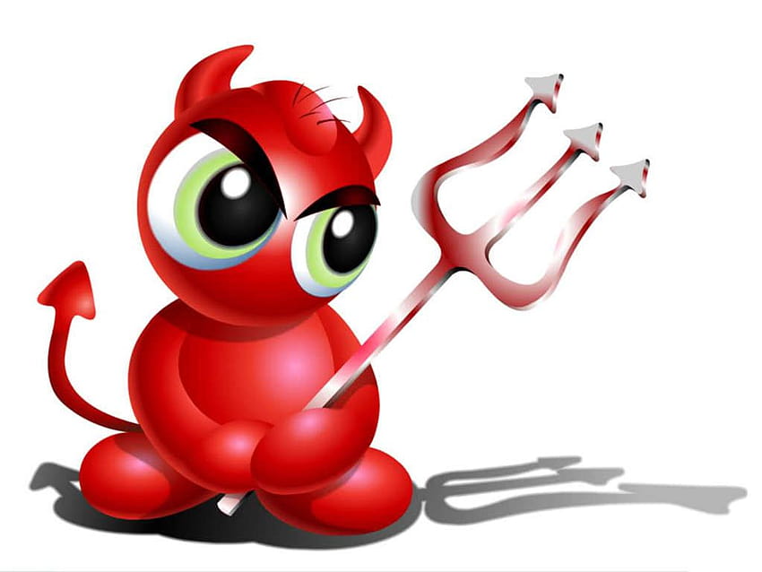 Devil Cartoon Pic, Clip Art, Clip Art di Clipart Library, bocah setan yang lucu Wallpaper HD