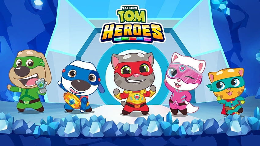 Mówiący Tom Heroes, mówiący Tom Hero Dash Tapeta HD
