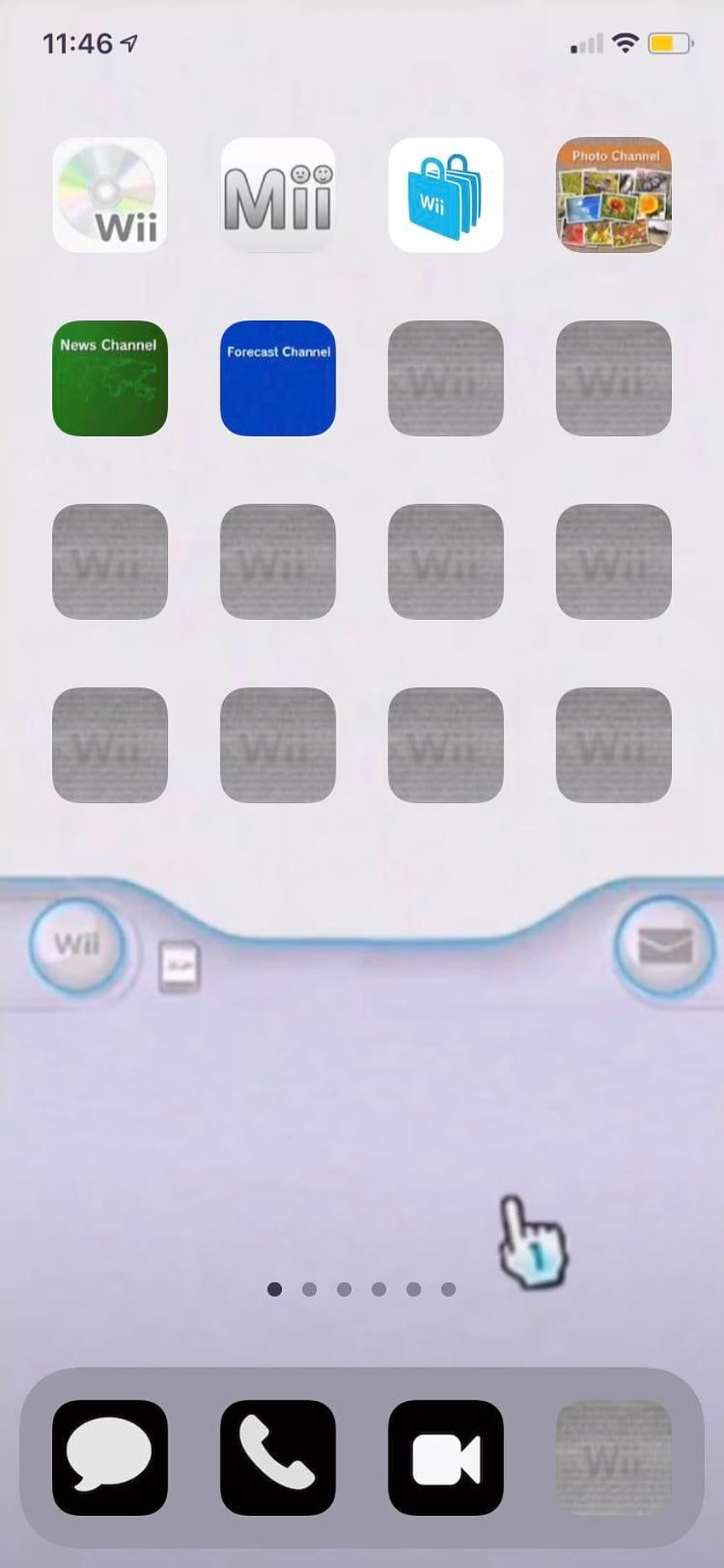 Memutuskan Untuk Pergi Dengan Wii Homescreen Sederhana: iOSsetups, wii home screen wallpaper ponsel HD