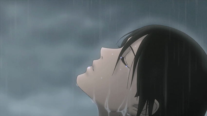 Sad Anime Faces, triste garota de desenho animado sozinha papel de parede HD