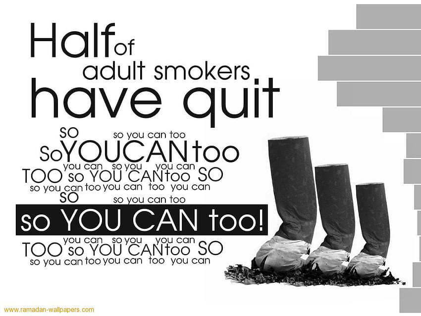 Quitting Quotes And . QuotesGram, stop smoking HD wallpaper