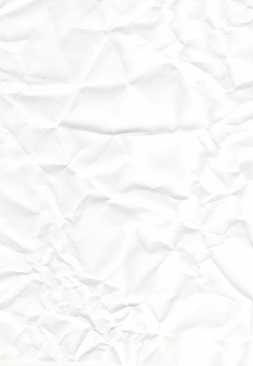 Crumpled Paper, white sheet HD phone wallpaper