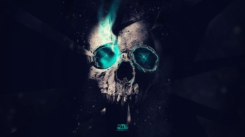 Blue skull game [2560x1440] for your , Mobile & Tablet HD wallpaper