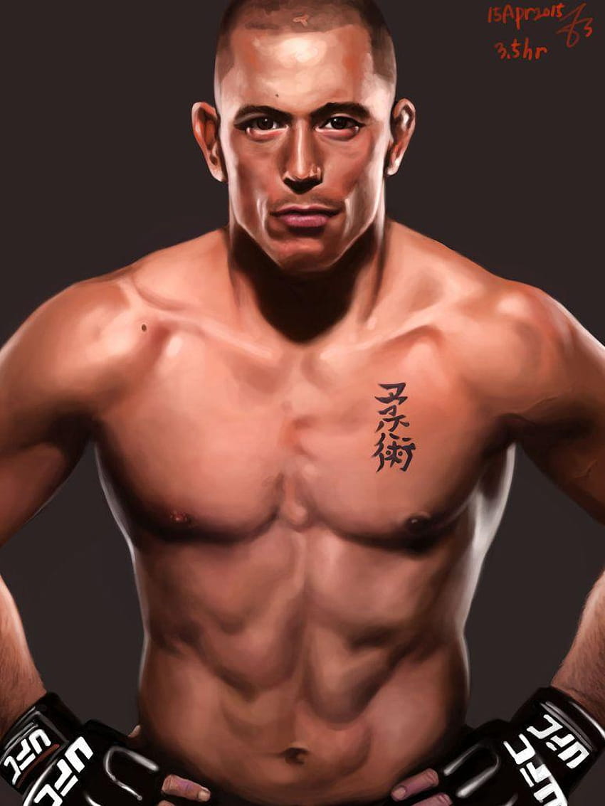 ArtStation - G.O.A.T - Georges St-Pierre