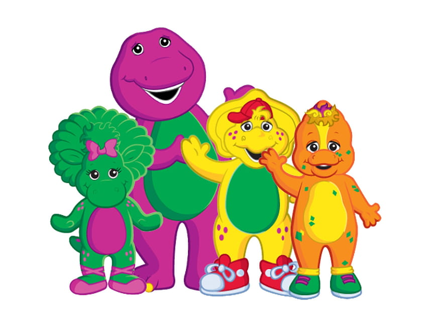 Barney e amigos, amigos de quintal papel de parede HD