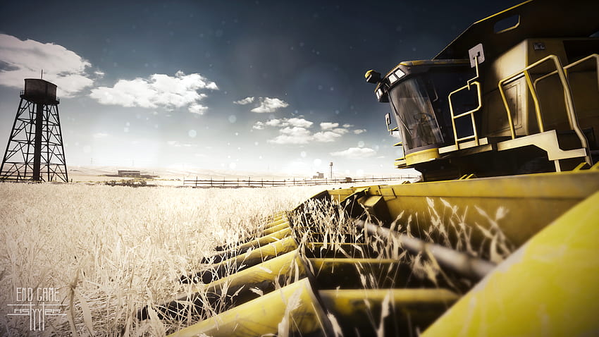 Farm tractor harvest crops fields 1920x1080 52078 [1920x1080] for your , Mobile & Tablet, spring tractors HD wallpaper