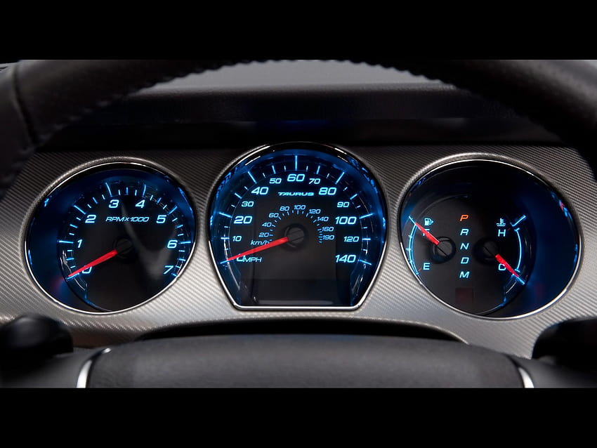 Ford, Ford Taurus, 2010, gauges :: HD wallpaper