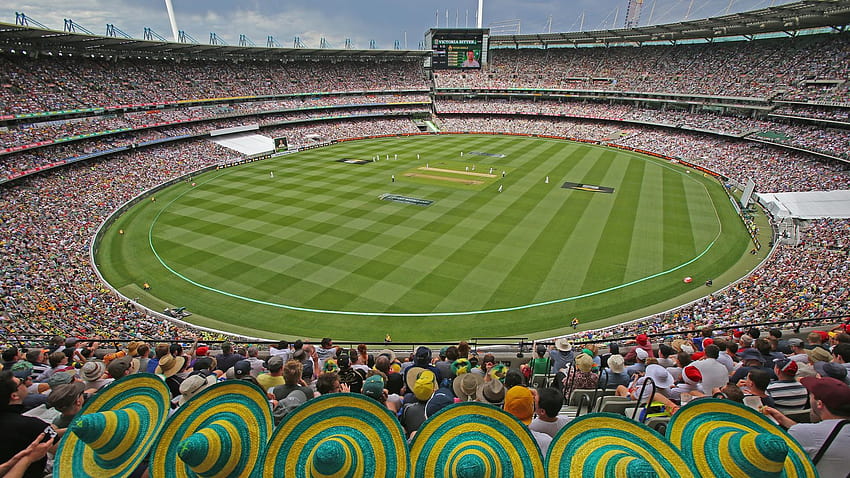 L'Australia prende di mira una folla di 25.000 persone per il Boxing Day Test contro l'India, campo da cricket di Melbourne Sfondo HD