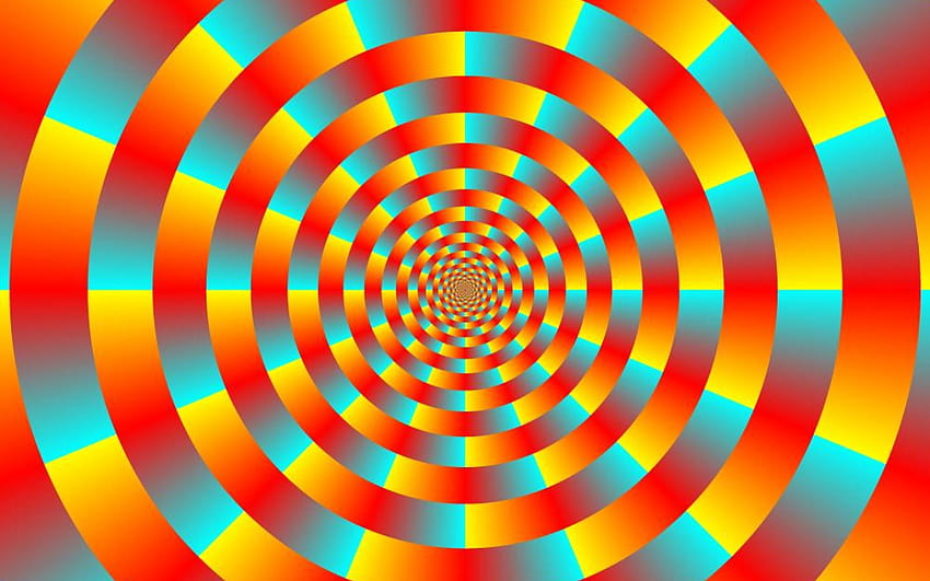 Illusions Funky Illusion and backgrounds, moving optical illusions HD wallpaper