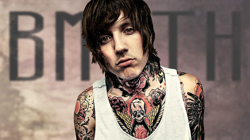 Tattoos bring me the horizon oliver sykes, bring me the horizon oli sykes HD wallpaper