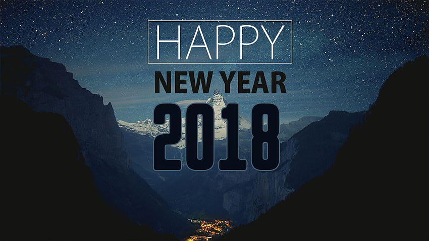 2018 NEW YEAR BACKGROUNDS & PNGs 2018, HAPPY NEW YEAR TEXT PNG AND, sr name stylish HD wallpaper