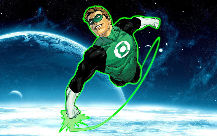 Hal Jordan, green lantern vs parallax HD wallpaper