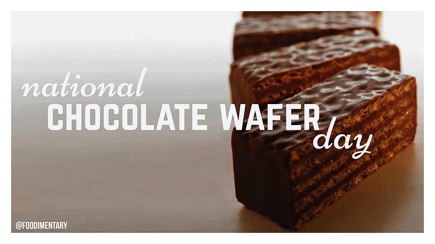 July 3rd is National Chocolate Wafer Day! HD wallpaper