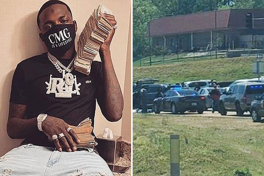 Rapper Big Boogie 'among TWENTY FOUR arrested' after shooting on Mississippi highway as cops seize guns, drugs and cash HD wallpaper