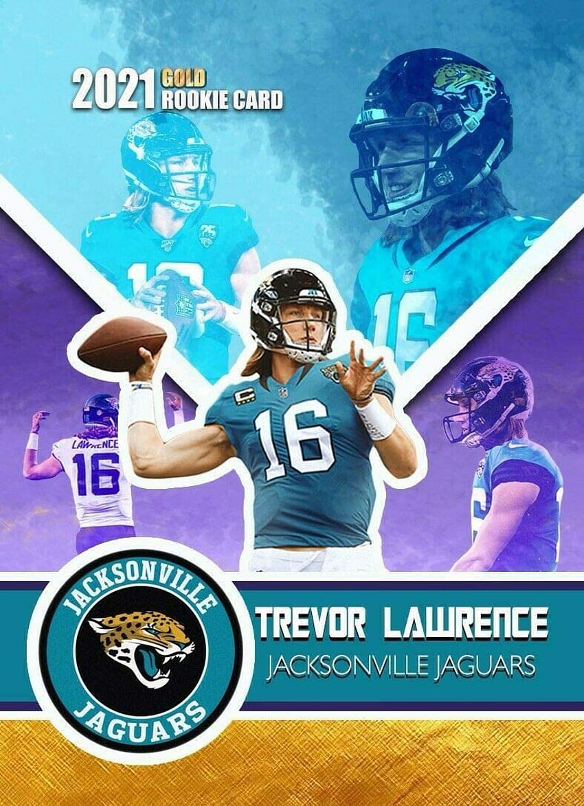 2021 TREVOR LAWRENCE First Jacksonville Jaguars Football Rookie Card HD phone wallpaper