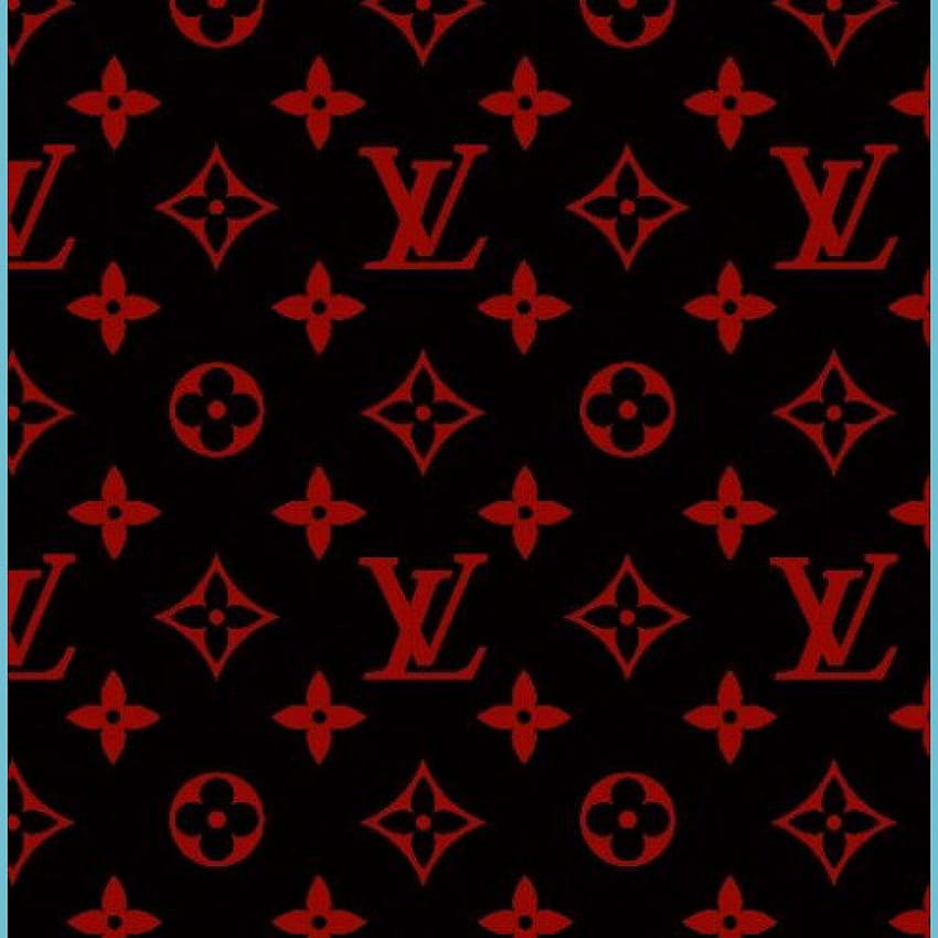 Black Red Louis Vuitton Wallpaper  Hypebeast wallpaper, Wallpaper