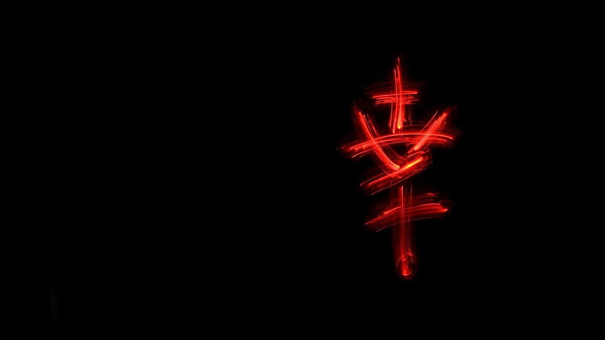 5 Chinese Letters, letters symbols HD wallpaper