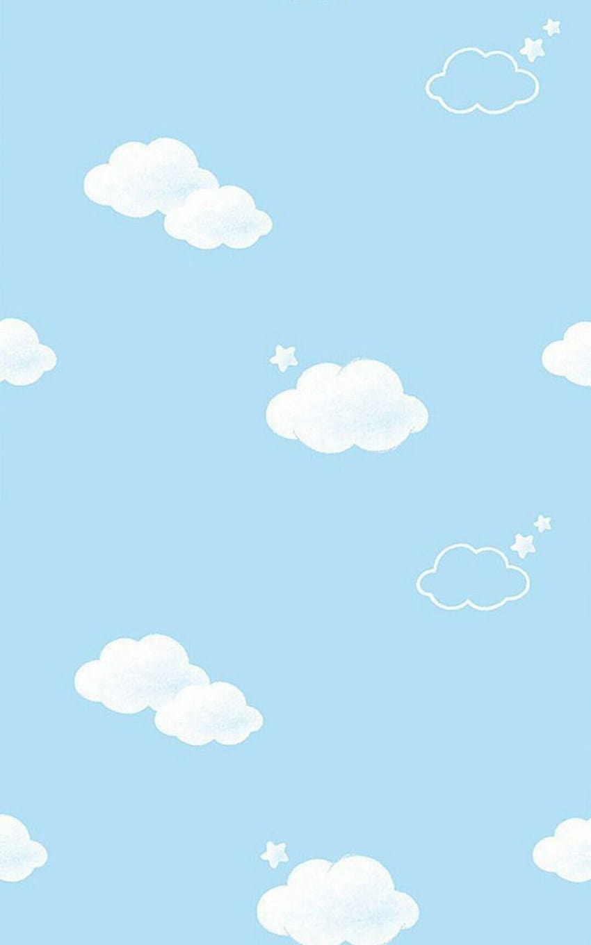 Aesthetic Pastel Blue Baby Blue ...totalupdate.blogspot, aesthetic baby blue HD phone wallpaper