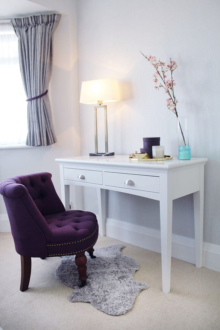 PURPLE AND GREY BEDROOM MAKEOVER FOR MY FIRST INTERIOR DESIGN CLIENT HD phone wallpaper