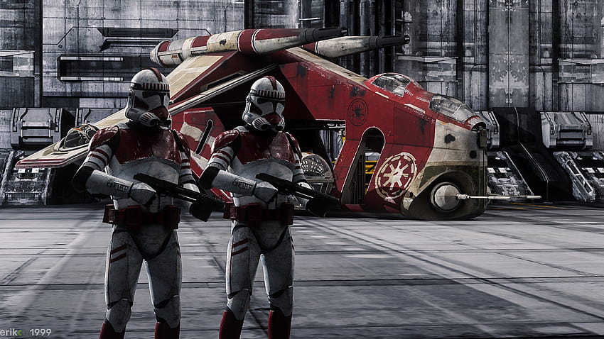 Coruscant Guard, véhicules séparatistes de la guerre des étoiles Fond d ...