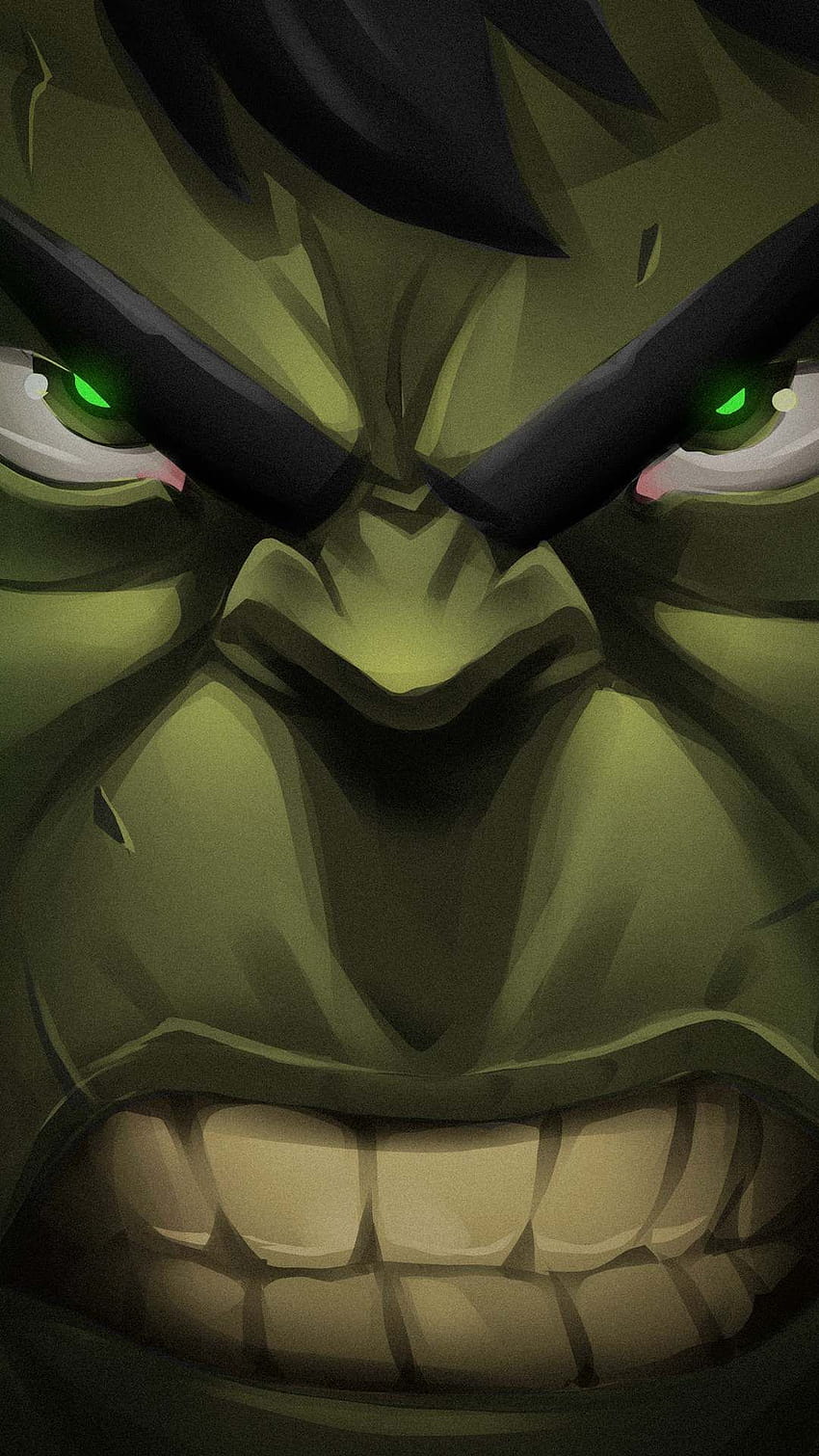 Hulk Face iPhone HD phone wallpaper