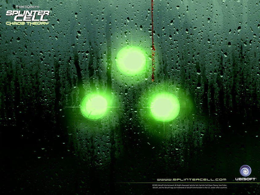 13 Tom Clancy's Splinter Cell: Teoría del Caos, antecedentes de la teoría del caos de Splinter Cell fondo de pantalla