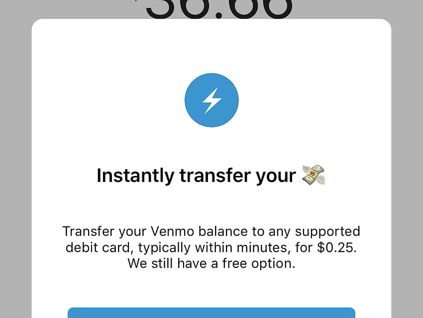 Venmo can now instantly transfer money to your debit card for 25 cents HD wallpaper