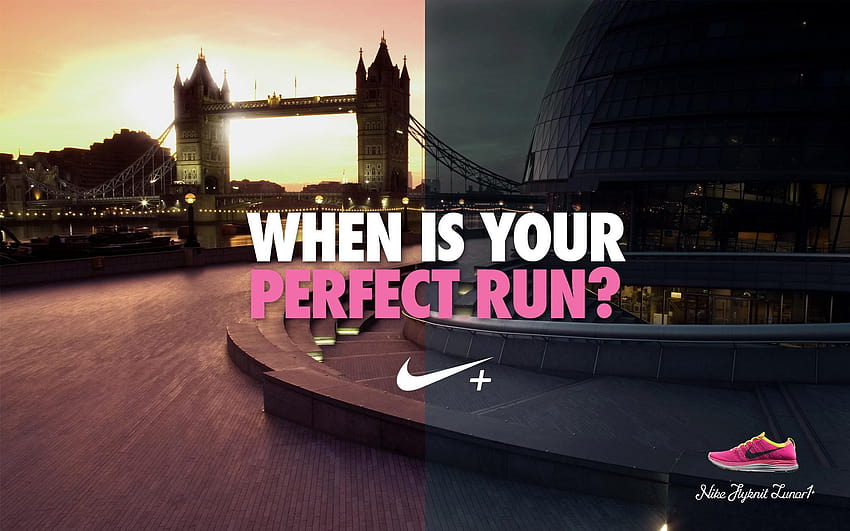 Neuer Nike Run Wide, Nike auf der Flucht HD-Hintergrundbild