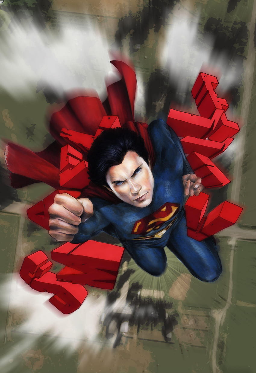 Smallville Musim 11, seni penggemar superman smallville wallpaper ponsel HD