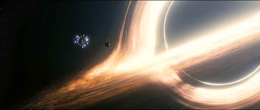 Interstellar, das schwarze Loch HD-Hintergrundbild