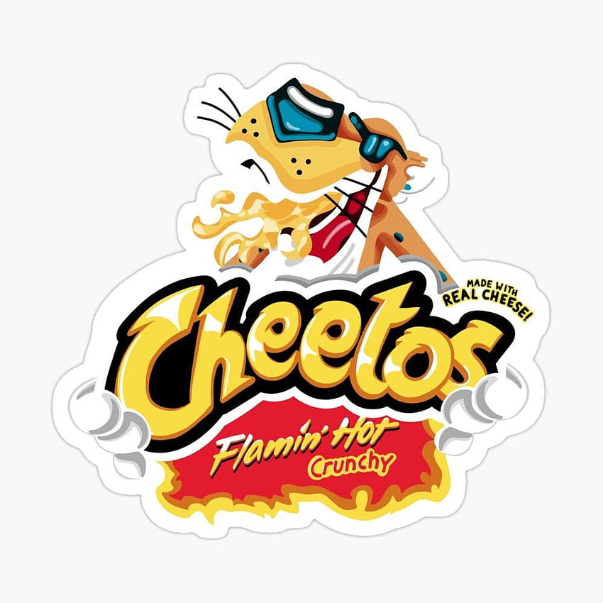 Cheetos ' Sticker by ohmyguacamole in 2021, chester cheetah HD phone wallpaper
