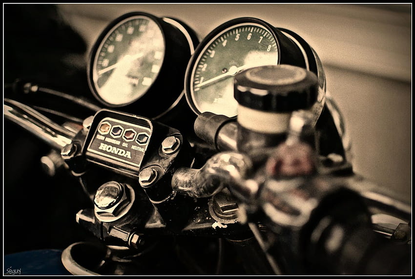 Vintage Motor, Motor CB HD-Hintergrundbild