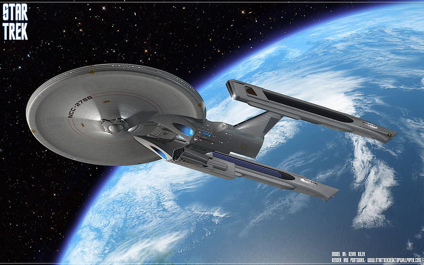 Star Trek USS Phobos NCC 2786, usable spaceship HD wallpaper