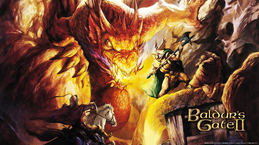 Baldur's Gate II, baldurs gate ii enhanced edition HD wallpaper